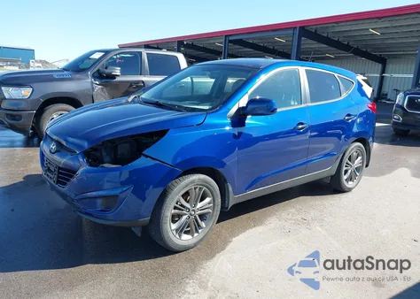 2015 Hyundai Tucson Gls from USA, damaged, VIN KM8JTCAF2FU031909